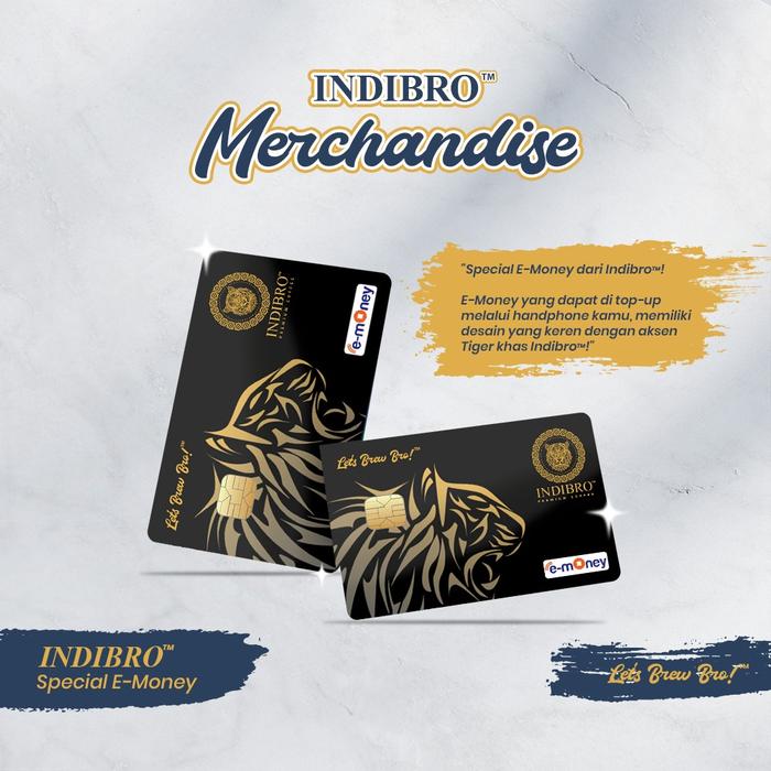 Gambar Indibro Emoney Card - Tiger Lanscape dari PT. ADMIRAL PARAGON JAYA Kab. Bogor 3 Tokopedia