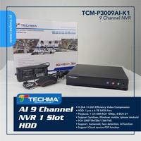 Gambar TECHMA 9CH NETWORK VIDEO RECORDING TCM-P3009AI - NVR9CH dari JMEDIA DISTRIBUTOR Kota Semarang 1 Tokopedia
