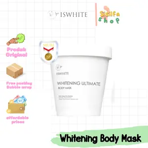 ISWHITE Whitening Ultimate Body Mask - Masker Pencerah - Pemutih Badan