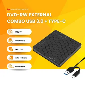 DVD-RW EXTERNAL COMBO USB 3.0 + TYPE-C