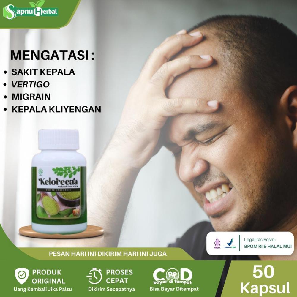 Obat Sakit Kepala, Vertigo, Migrain, Sering Pusing Berkepanjangan, - 100 KPSL