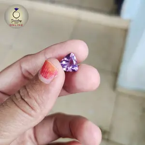Batu Permata Mulia Kecubung Ungu Super - Amethyst Ungu Tua