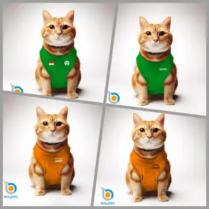 Baju Kucing Grab Baju Kucing Gojek Baju Kucing SPX Baju Kucing Tahanan Rumah Baju Hewan Motif Lucu Baju Anjing Baju Monyet Baju Kelinci Kostum Hewan Bahan Adem