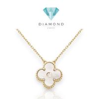 Gambar Clover Holiday Mop Diamond 18K Gold Necklace - Diamond Jewelry - 298KBD9000LS dari Diamond Jewelry Kota Administrasi Jakarta Utara 1 Tokopedia