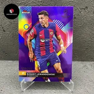 Kartu Bola Topps Finest Soccer Club Competitions 2023-24 UCC NUMBERED (You Choose)