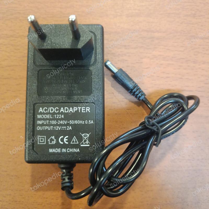 Adaptor 12V 2A / Adaptor CCTV / Adaptor DVR ( Bisa Buat DVR juga ...