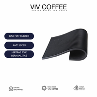 Gambar Bar Mat Rubber Spill Proof Antislip Tatakan Gelas Alas Meja 60x30cm - 60 X 30 CM dari Viv Coffee Kota Administrasi Jakarta Barat 1 Tokopedia