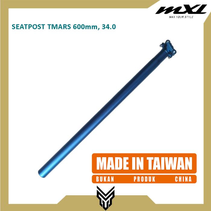 Gambar MXL SEATPOST SEPEDA TMARS 34.0 SEATPOST SELI MTB ROADBIKE GRAVEL - Black dari MXL Sports Indonesia Kota Administrasi Jakarta Selatan Tokopedia
