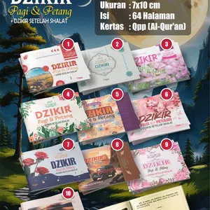 Buku Dzikir Pagi Petang Souvenir Suvenir Adz Dzahabi
