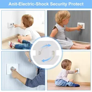 Penutup Colokan Listrik Otomatis Pengaman Lubang Stop Kontak Automatic Perlengkapan Elektrik Buka Tutup Serbaguna Baby Kids Safety Rumah Tangga