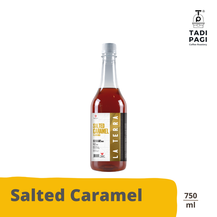 Gambar Syrup Salted Caramel Sirup karamel La Terra dari Tadi Pagi Coffee Roastery Kota Depok Tokopedia