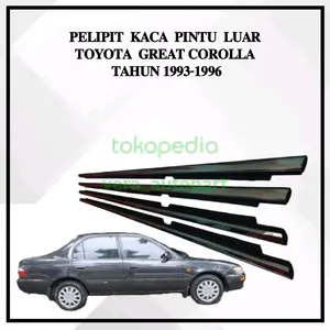 karet pelipit kaca pintu luar Toyota Corolla great tahun 1993-1996