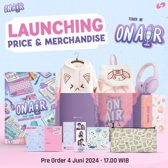 Gambar [Promo] - Pre Order - Buku Novel - On Air - By @tiara_whynn - Bumi Fiksi dari Bumifiksimedan001 Kota Medan Tokopedia