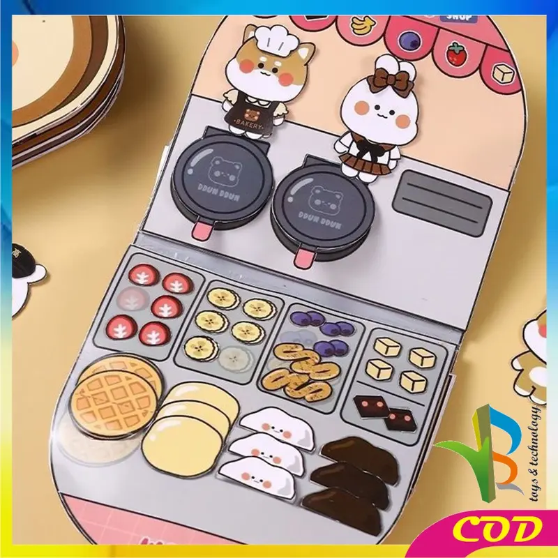 [COD] RB M354 Mainan Edukasi Anak Buku Bongkar Pasang No Cutting 6