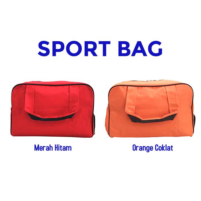Gambar Sport Bag (Gym Bag) High Quality (10 pilihan warna) dari Pusat Grosir Eceran Kota Surakarta Tokopedia