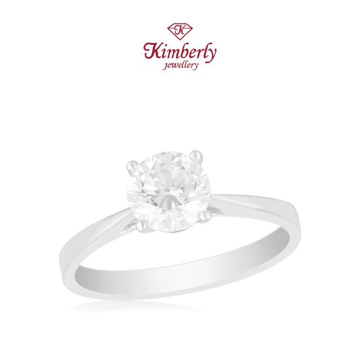 Gambar Cincin Berlian Solitaire Sertifikat GIA KLR1107081 -Kimberly Jewellery dari Kimberly Jewellery Online Kota Administrasi Jakarta Selatan Tokopedia