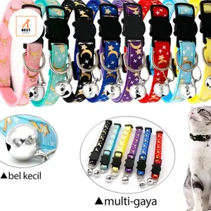 Kalung kucing anjing moon star