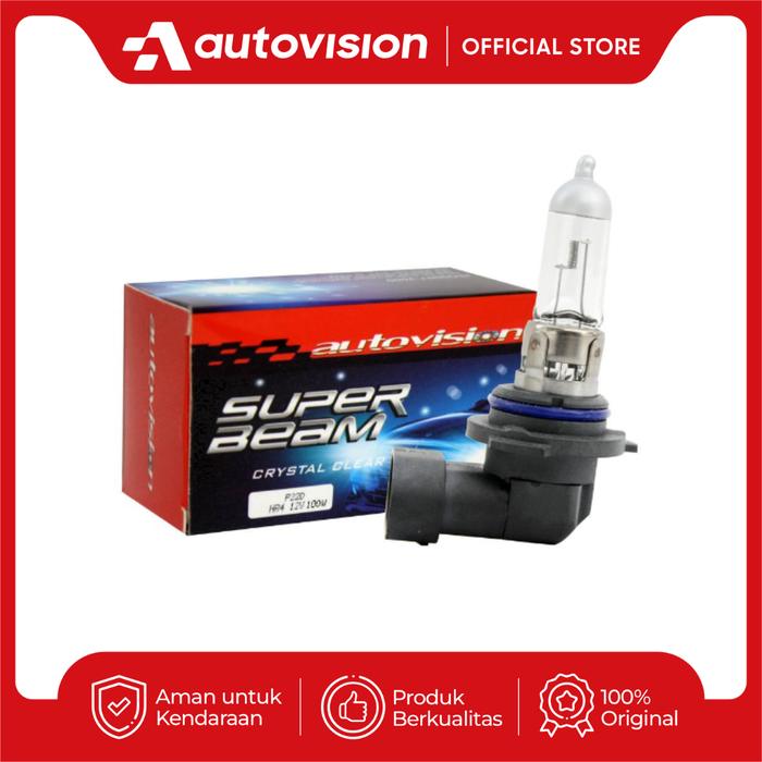 Gambar SUPERBEAM HB4 12V 80W CRYSTAL CLEAR AHB4SCUC dari Autovision_NEW Kota Bandung Tokopedia