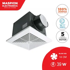 MASPION EXHAUST FAN MV 14 EX MV 14 EX KIPAS ANGIN HISAP LANGIT-LANGIT PLAFON