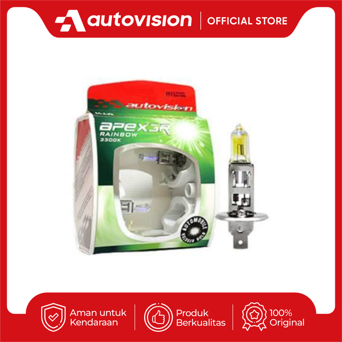 Gambar Autovision APEX Car H1 12 V 100 W Rainbow AH01RCUH dari Autovision_NEW Kota Bandung Tokopedia