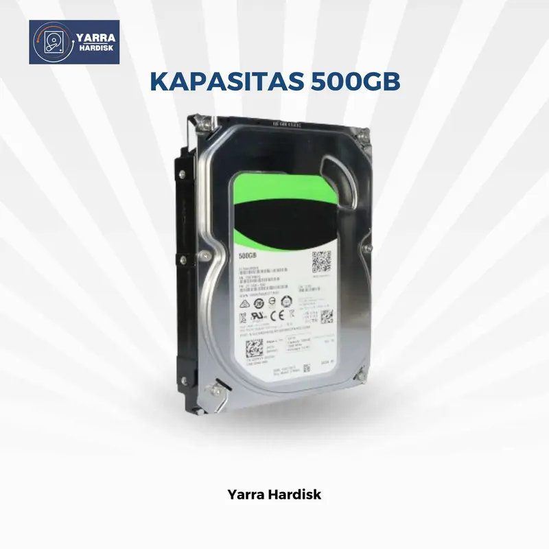 Hardisk 500GB WD Blue Sata 3.5 HDD Internal For PC Computer Rpm 7200 3