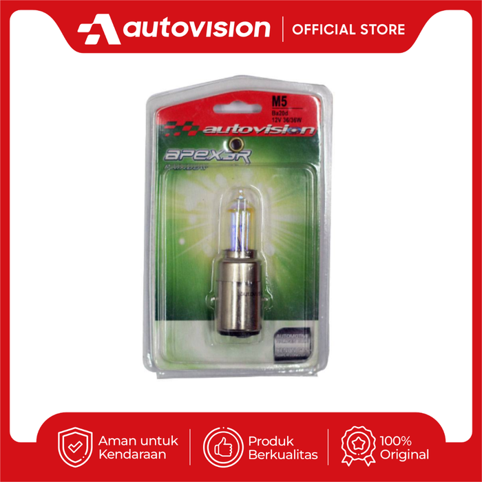 Gambar Autovision APEX MC BA20D 12V 36/36W RAINBOW ABA2RMUH dari Autovision_NEW Kota Bandung Tokopedia
