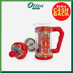 Bialetti - Coffee Press Dolce Gabbana - 350ML - French Press Coffee Maker - Alat Seduh Kopi Manual