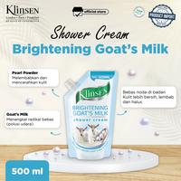 Gambar Paket Sabun Mandi Cair Klinsen Shower Cream Brightening Goat's Milk 500 ml x3 + FREE Hand Sanitizer Klinsen MaxClean 250 ml dari DKIShop- Dayman Klinsen Kota Administrasi Jakarta Pusat 2 Tokopedia