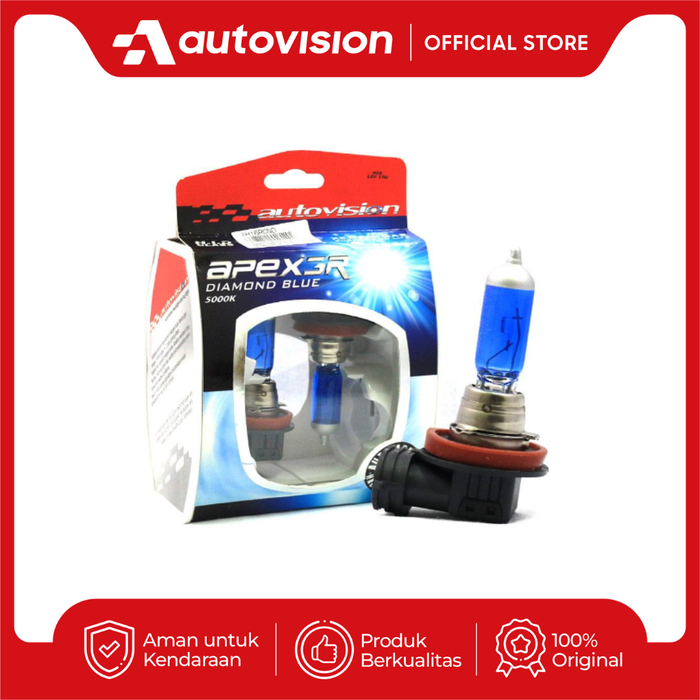 Gambar Foglamp H16Jp Diamond Blue 12V 19W dari Autovision_NEW Kota Bandung Tokopedia