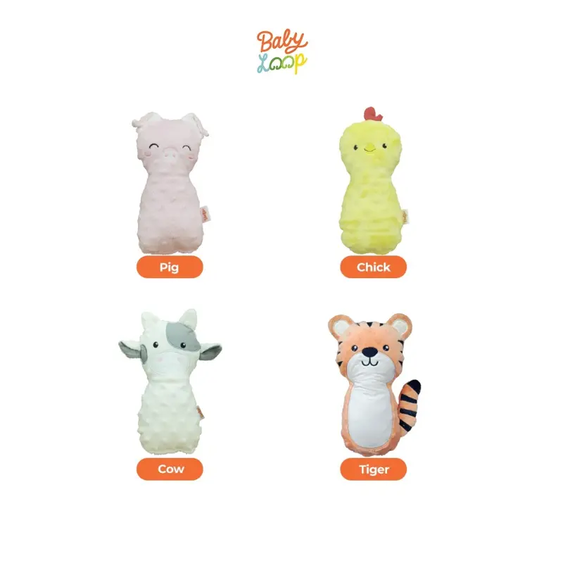 Baby Loop Minky Doll Infant & Toddler Boneka Anak Karakter 3