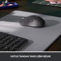 Gambar Logitech M650 L Large Size Wireless + Bluetooth Silent Mouse Dual - Hitam dari Click & Go Tokopedia Kota Bandung 3 Tokopedia
