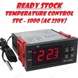 Thermostat Hygrostat Digital STC-1000 atur Suhu Kelembaban STC-1000