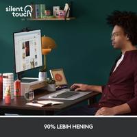 Gambar Logitech M650 L Large Size Wireless + Bluetooth Silent Mouse Dual - Hitam dari Click & Go Tokopedia Kota Bandung 4 Tokopedia