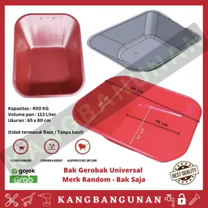 BAK Gerobak Pasir / Gerobak sorong Ekonomis Alternatif Artco bak saja