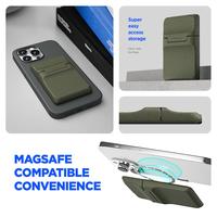 Gambar MagSafe Card Slot VRS Mag Grip Flip Magnetic Wallet Kartu - Sandstone Khaki dari GET-WID Kota Administrasi Jakarta Barat 3 Tokopedia
