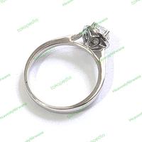 Gambar Royal Halo Diamond Ring - Emas 18K. Cincin Nikah CVD lab Diamond IGI dari HeavenlyNirwana Kab. Tangerang 2 Tokopedia