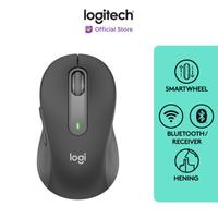 Gambar Logitech M650 L Large Size Wireless + Bluetooth Silent Mouse Dual - Hitam dari Click & Go Tokopedia Kota Bandung 1 Tokopedia