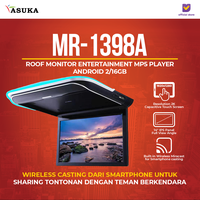 Gambar Mirai MR 1398 Roof Monitor Entertainment MP5 Player Android 2/16GB - MR-1398A dari ASUKA CAR TV Kota Administrasi Jakarta Barat 1 Tokopedia