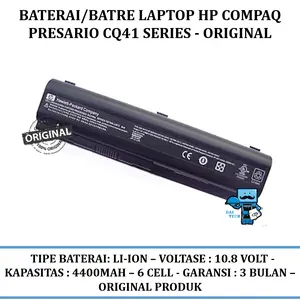 Baterai/Batre Laptop HP Compaq Presario CQ41 Series - Original