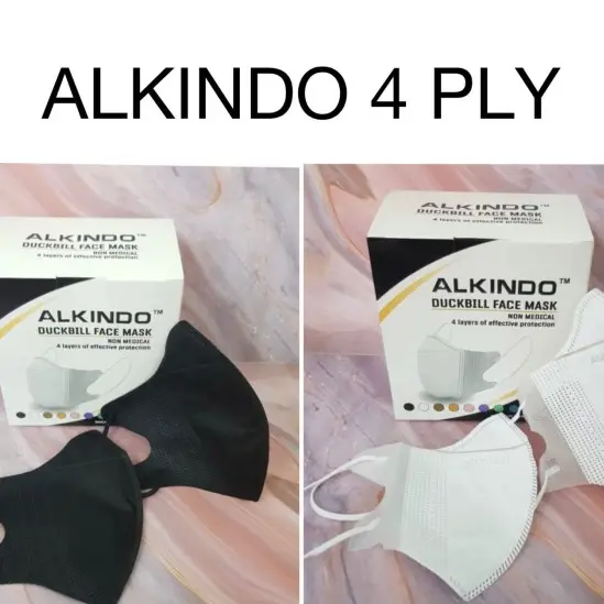 MASKER DUCKBILL ISI 50 HITAM PUTIH 3