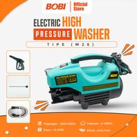 Gambar Electric High Pressure Washer Type M 26 High Pressure Mesin Cuci Mobil - Hijau dari BOBI SHOP Kota Administrasi Jakarta Utara 1 Tokopedia