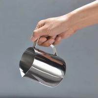 Gambar Milk Jug Gelas Ukur 1 Liter Stainless Steel Latte Art Pitcher Kopi - 600ml dari KIESAJI COFFEE Kab. Bantul 3 Tokopedia