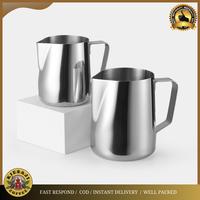 Gambar Milk Jug Gelas Ukur 1 Liter Stainless Steel Latte Art Pitcher Kopi - 600ml dari KIESAJI COFFEE Kab. Bantul 1 Tokopedia