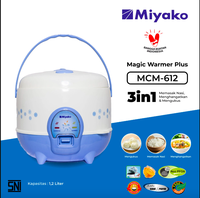Gambar Miyako MCM-612 Rice Cooker 1,2 Liter dari SSOutlet_NEW Kota Bekasi 2 Tokopedia