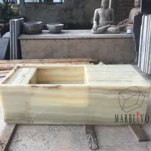 Wastafel Marmer panjang minimalis / sink marble for bathroom