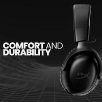 Gambar HyperX Cloud III Wireless Gaming Headset Cloud 2 7.1 Surround headphone - Cloud III Black dari Click & Go Tokopedia Kota Bandung 4 Tokopedia