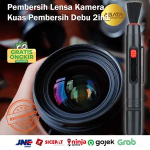 Pembersih Lensa Kamera 2in1 Lens Cleaner Kuas Pena Pembersih Debu Kamera Keyboard Laptop PC Universal Lenspen