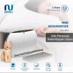 Notale Dehumidifer Mini Alat Penyerap Serap Kelembapan Udara Air Dryer