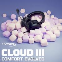 Gambar HyperX Cloud III Gaming Headset Kingston Hyper X Cloud 2 Headphone game - Cloud III BLACK dari Click & Go Tokopedia Kota Bandung 1 Tokopedia