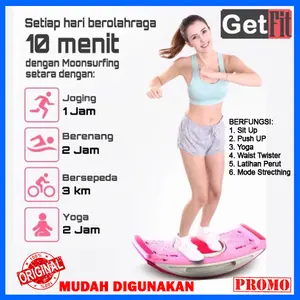 Alat Fitness Multifungsi Moon Surfing Fitness Board Gravity Abs Alat Olahraga Rumahan Gym